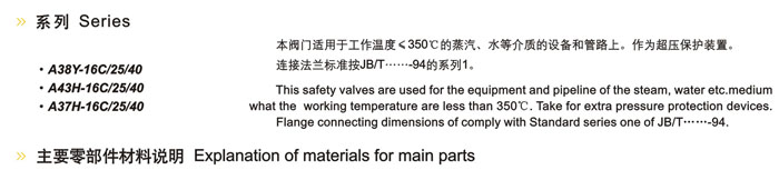 弹簧式安全阀