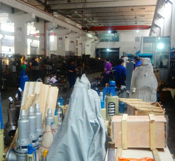 安全阀施工现场